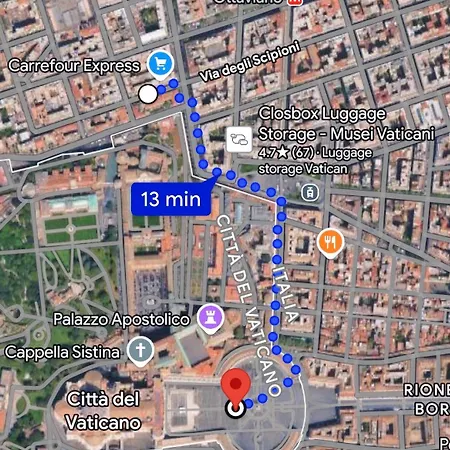Vatican Family Near Saint Peter - 2 Bedrooms - 2 Bathrooms - Free Wifi * Řím